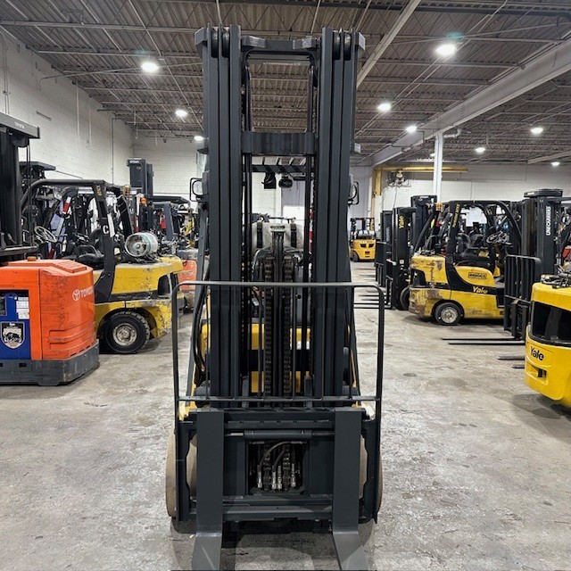 2021 Cat 2C6500 6500lbs Used Forklift Triple Mast Sideshift LP Gas 9066 Hours