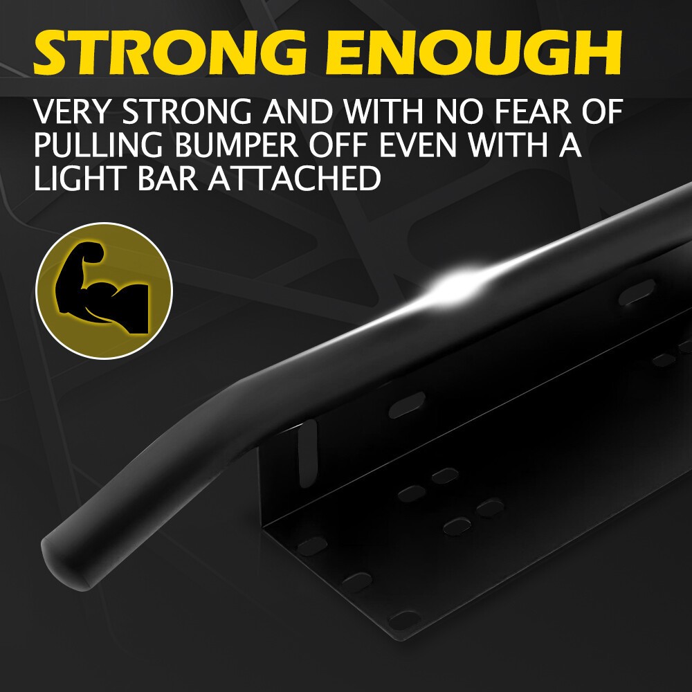 Bull Bar Bumper License Light Mount Holder For Subaru Forester Outback Crosstrek