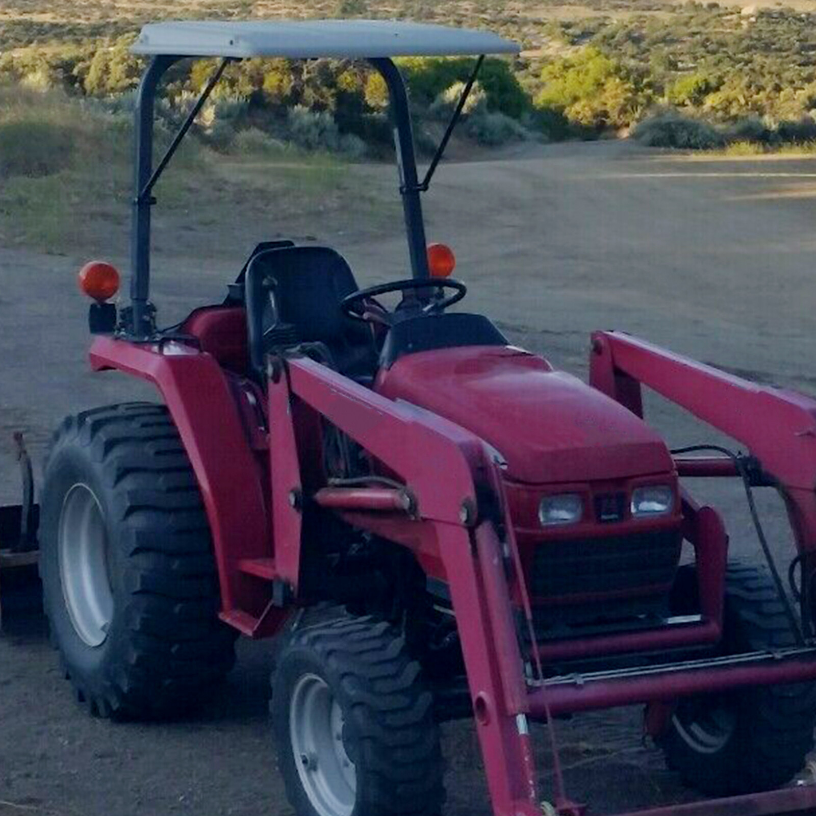 John Deere Tractor Canopy with ROPS Sun Shade Bracket, New