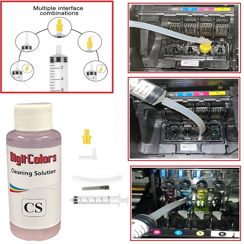 DC Unblock Printhead Nozzle for Canon EPSON Brother HP Printer Cleaning Fluid