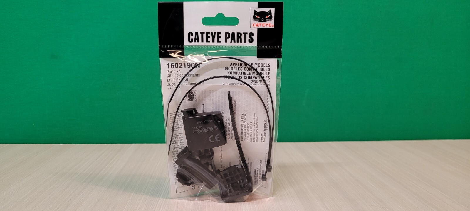Cateye Parts Kit for Analog WL Computers 1602190N w/ Speed Sensor NEW