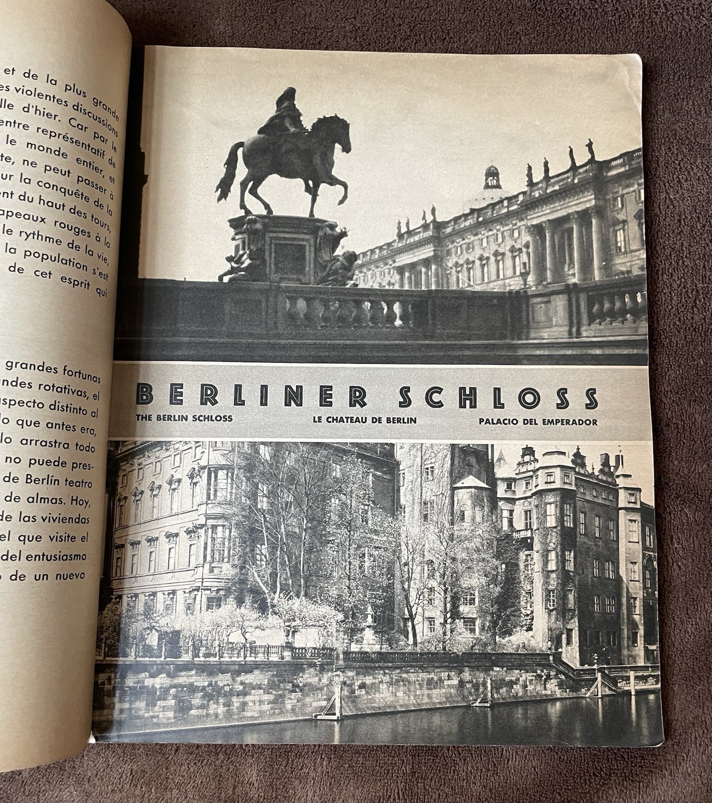 Original Heinrich Hoffman 1936 Berlin Olympics Photo Book - Nazi Party Leaders