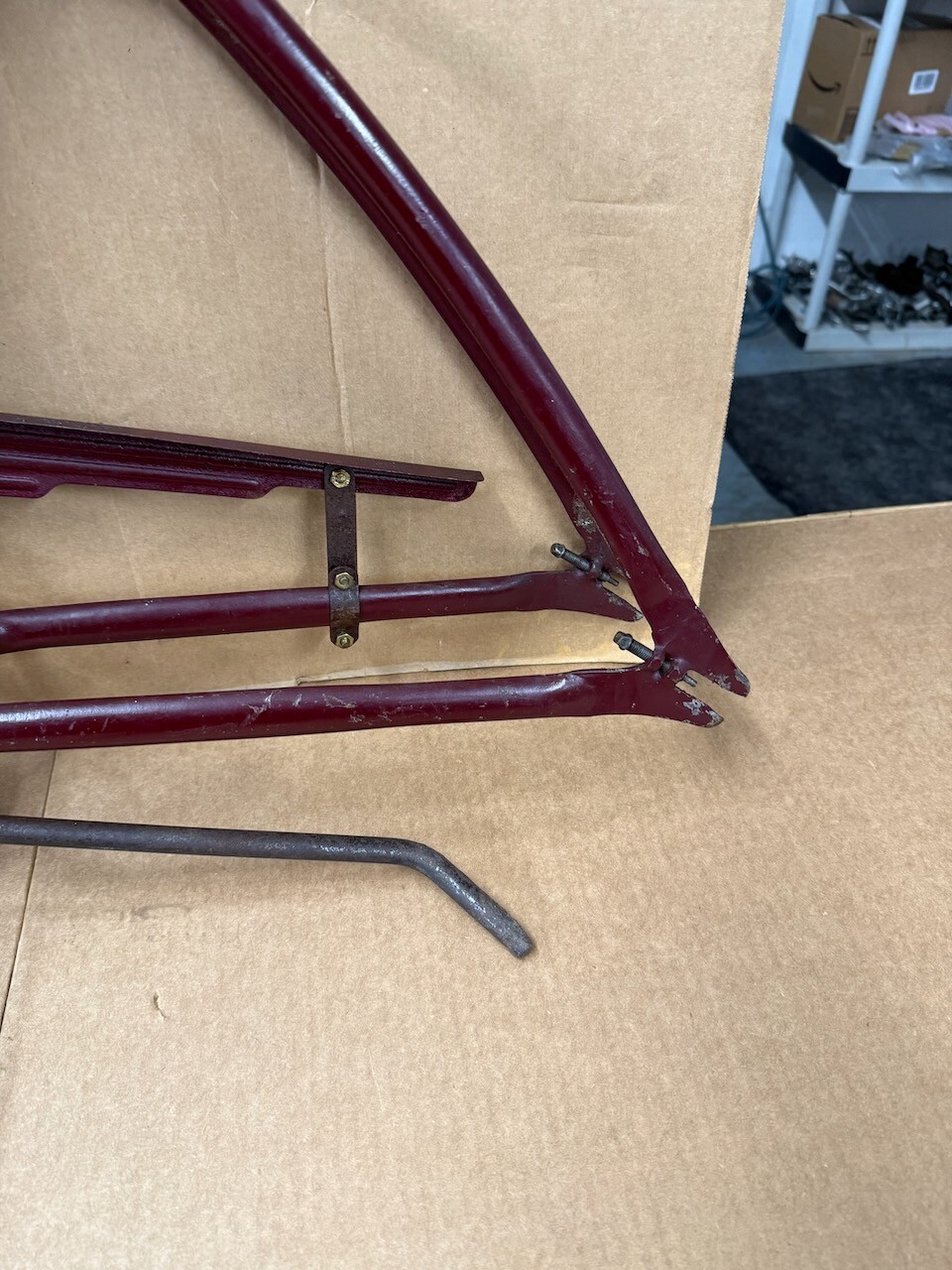 Schwinn Prewar Standard 26" Mens Straightbar Bicycle Frame Set 1941 to 1945