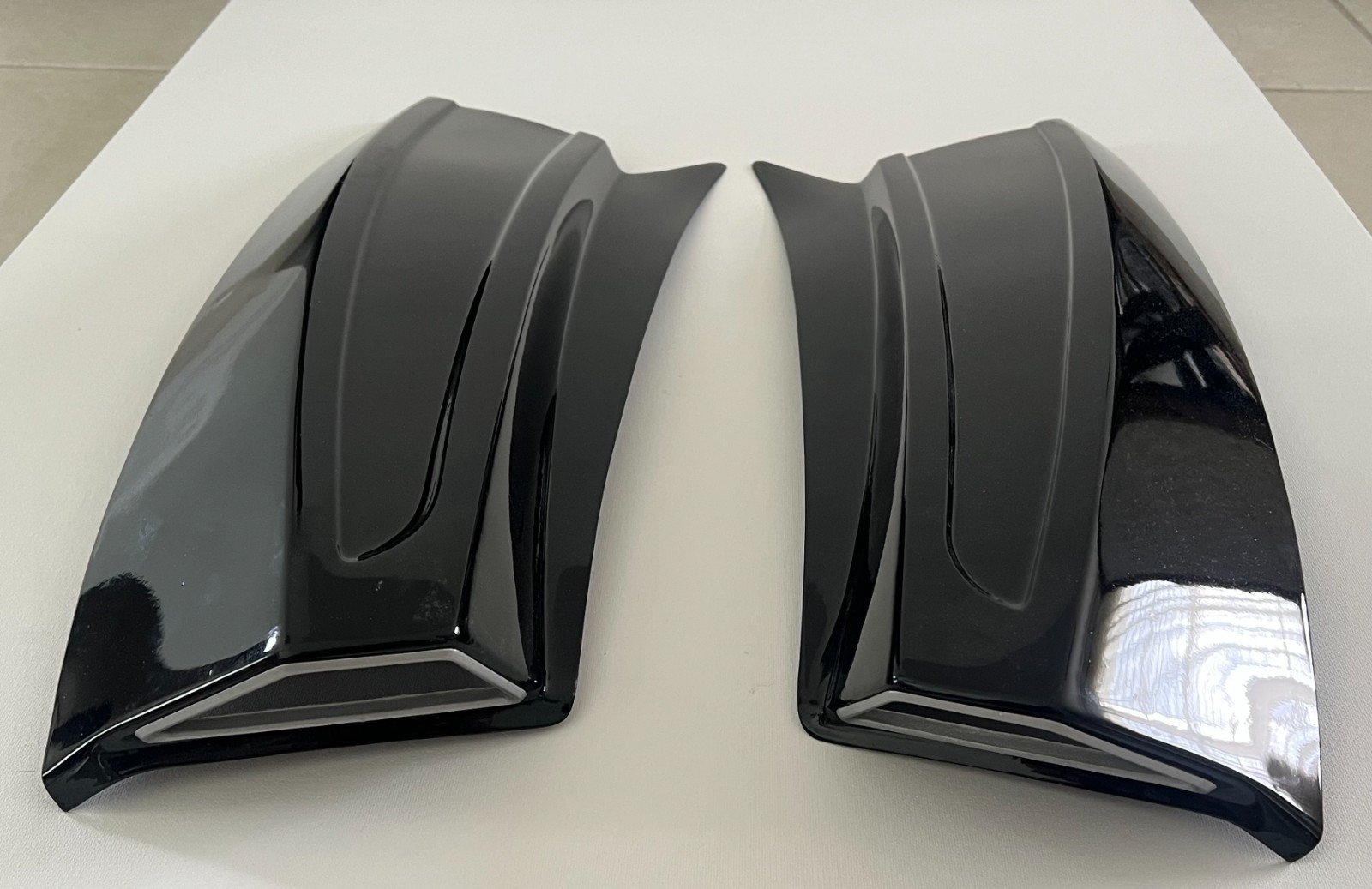 Mercury V8 Carbon Fiber Air Scoops 300R, 450R, and 500R custom with larger intak