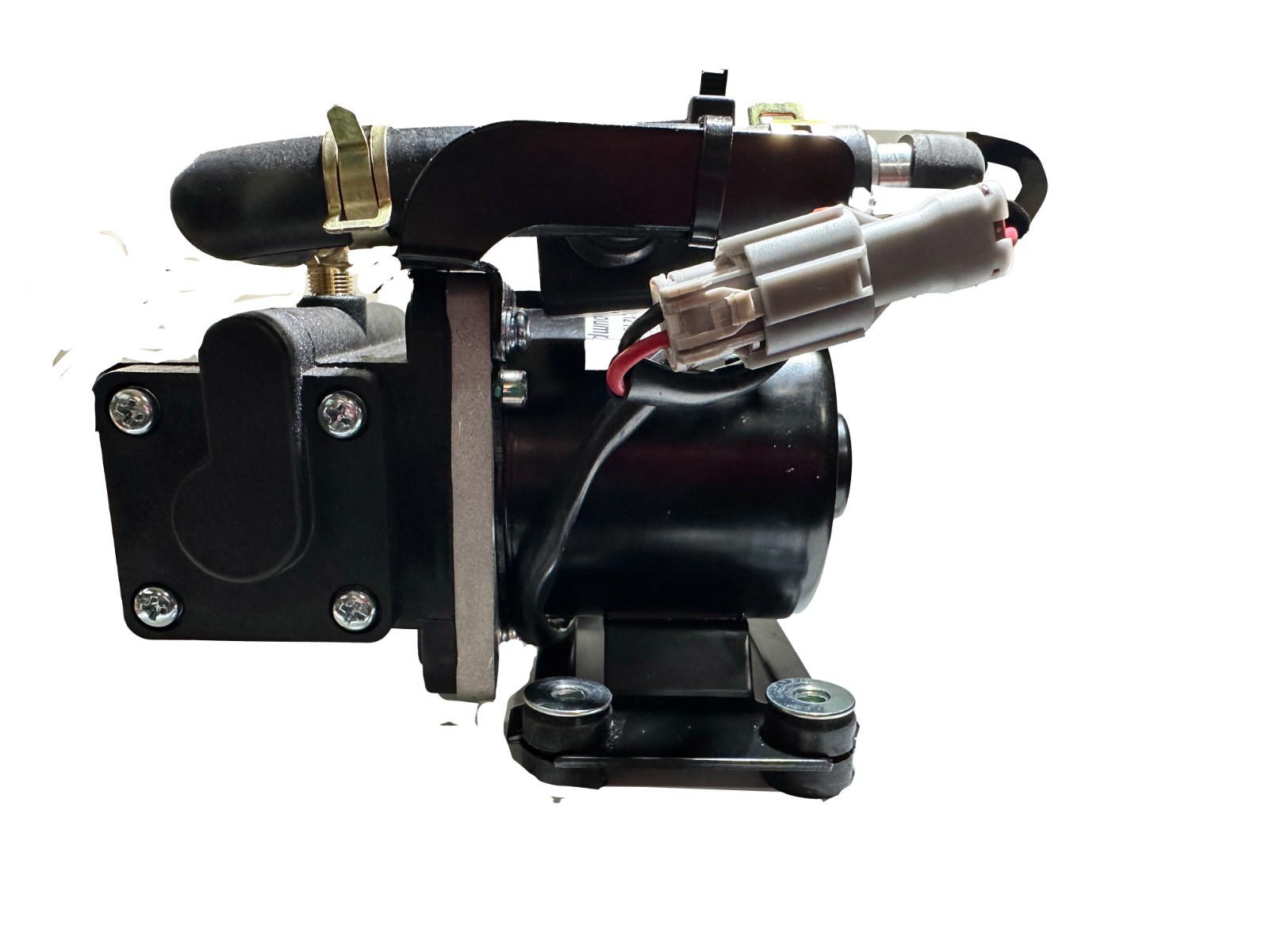 Brake Booster Vacuum Pump -Ultra quiet Dual piston pump 12 V "Plug and Play"