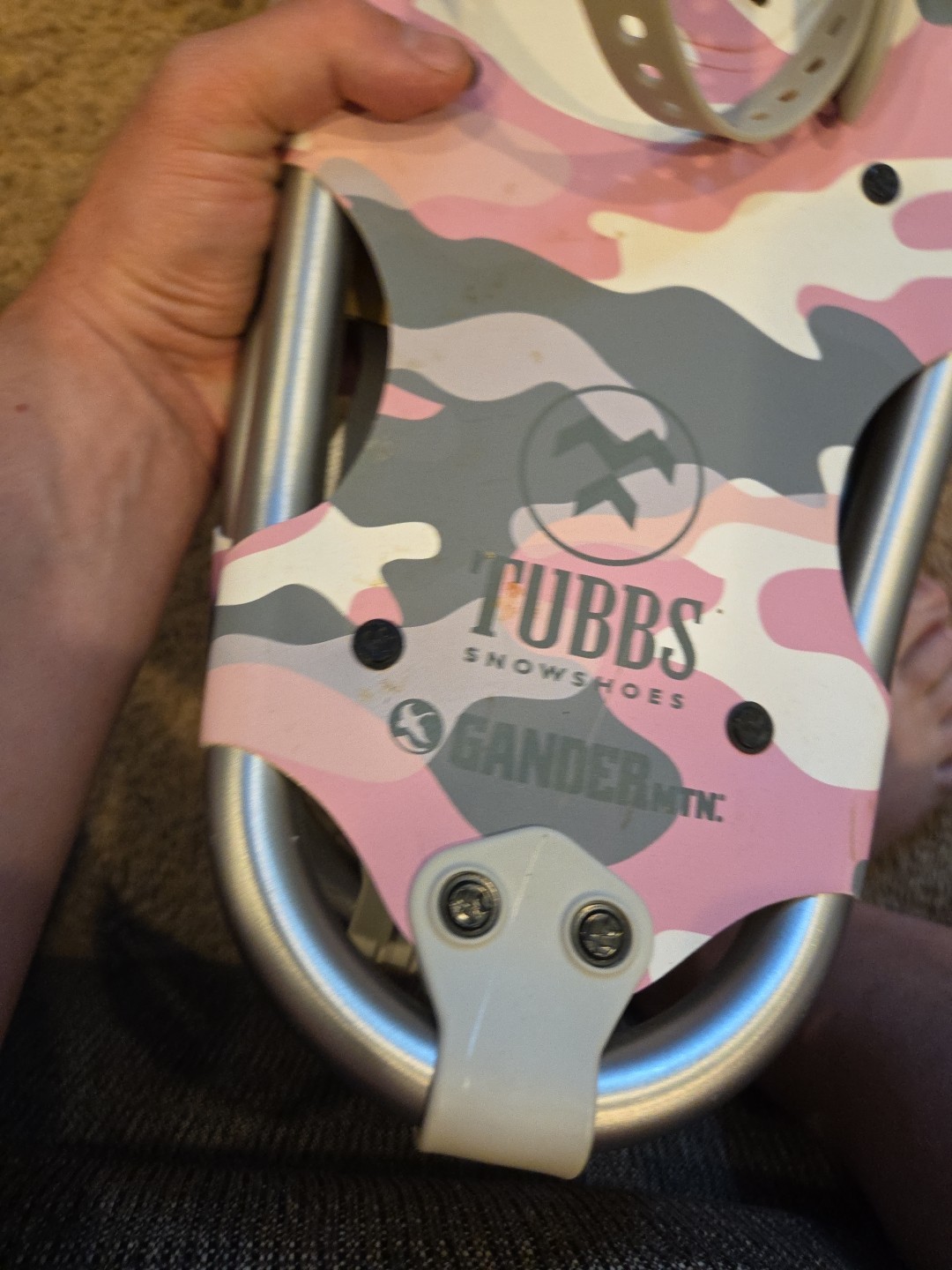 Tubbs Snow Shoes Solitude 25 W Pink Camo Design Women's Romp To Stomp Cancer New