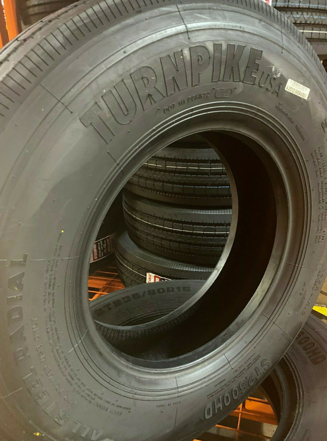 4 NEW 225/75R15G Turnpike ST2500 All Steel 14 Ply 123/119M Trailer Tires