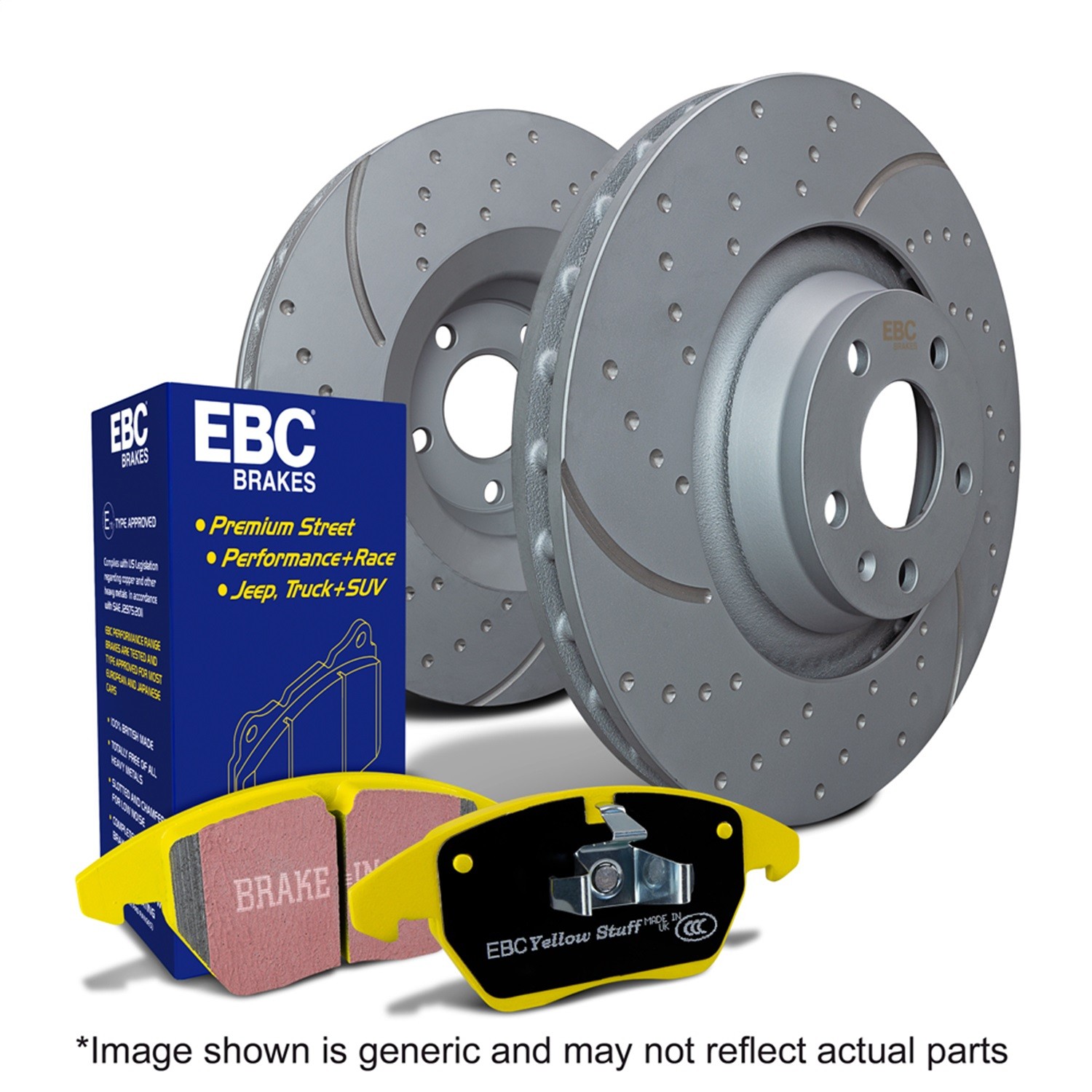 EBC for S5 Kits Yellowstuff Pads and GD Rotors S5KR1477
