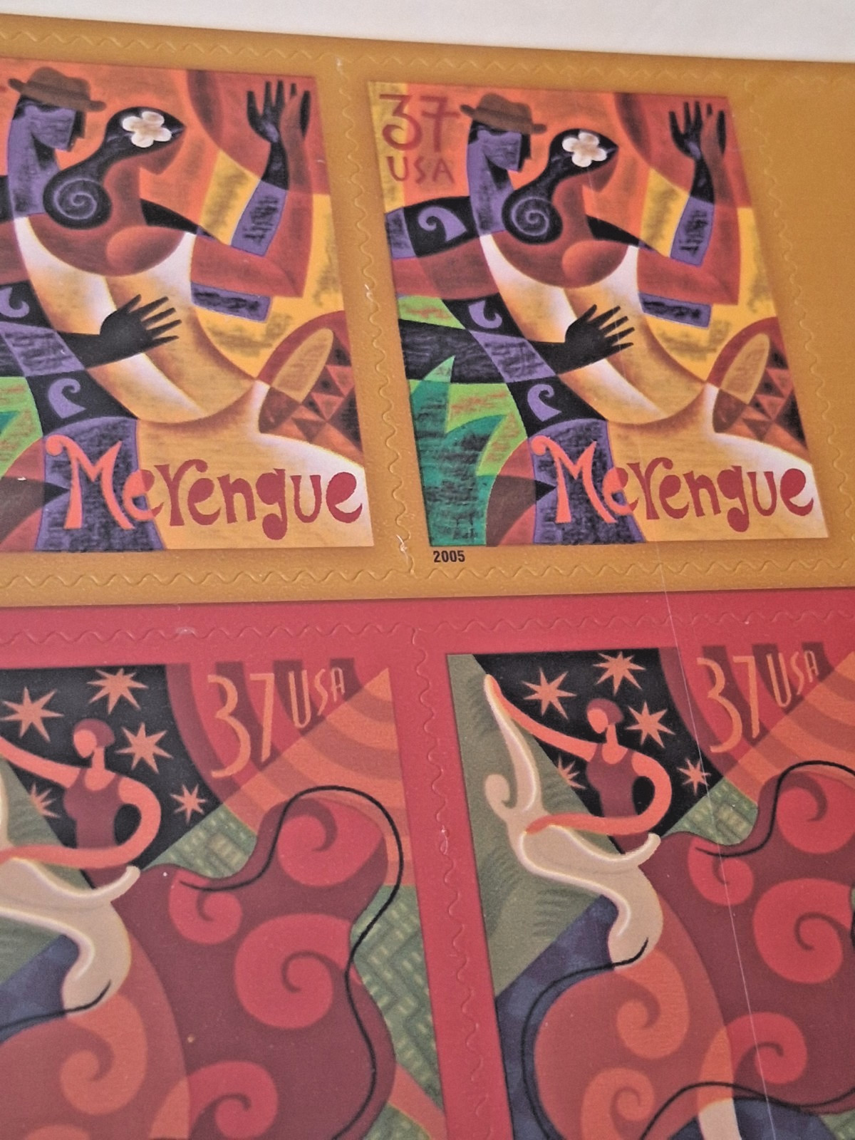 Lot of 2: Sheets 20 Stamps Scott #3939 37c Let's Dance Bialemos MNH US Postage