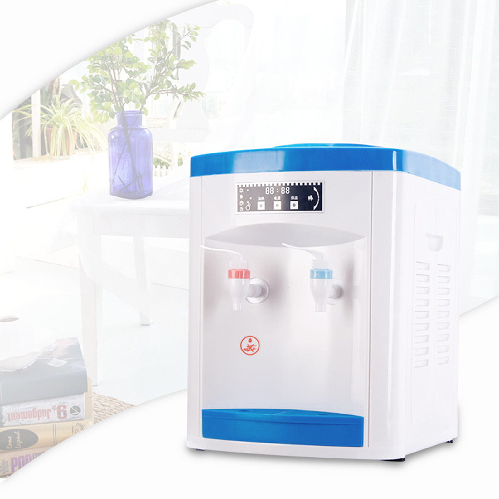 Loading Small Water Cooler Dispenser 5 Gallon Cold and Hot Water Dispenser Top