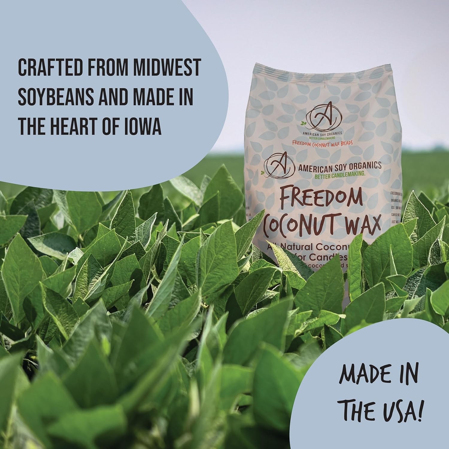 Coconut Soy Wax Beads for Candle Making - Natural Candle Making Supplies