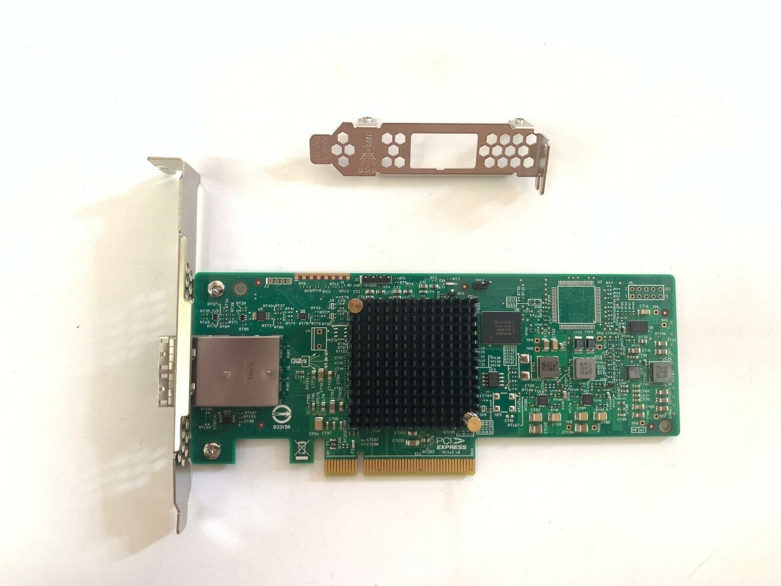 Broadcom LSI SAS 9300-8e 12Gb/s 8-port SFF8644 PCIe 3.0 IT Mode Controller US