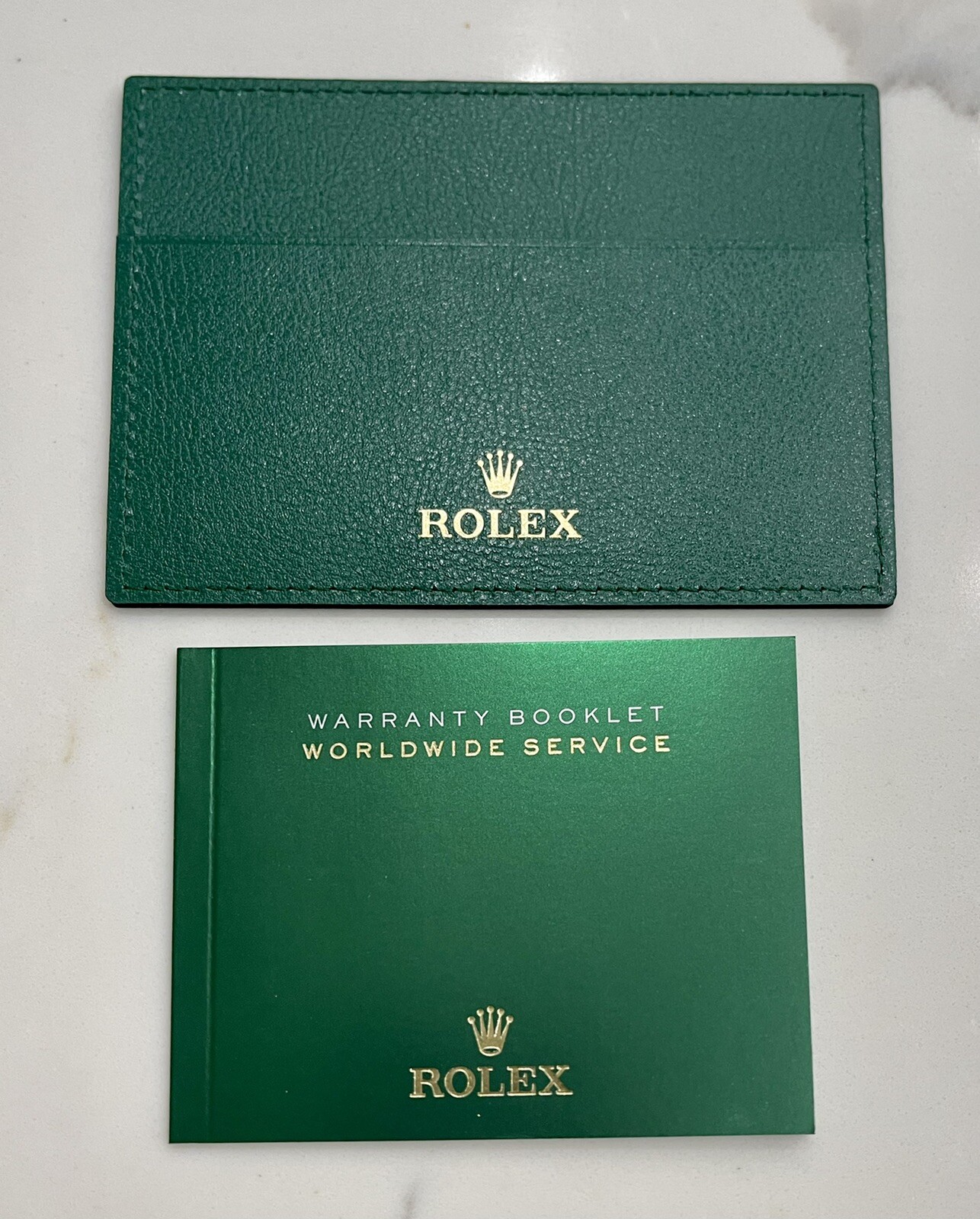 100% Genuine Rolex Card Holder Guarantee Manual Booklet New Style 2020- NOW *NEW