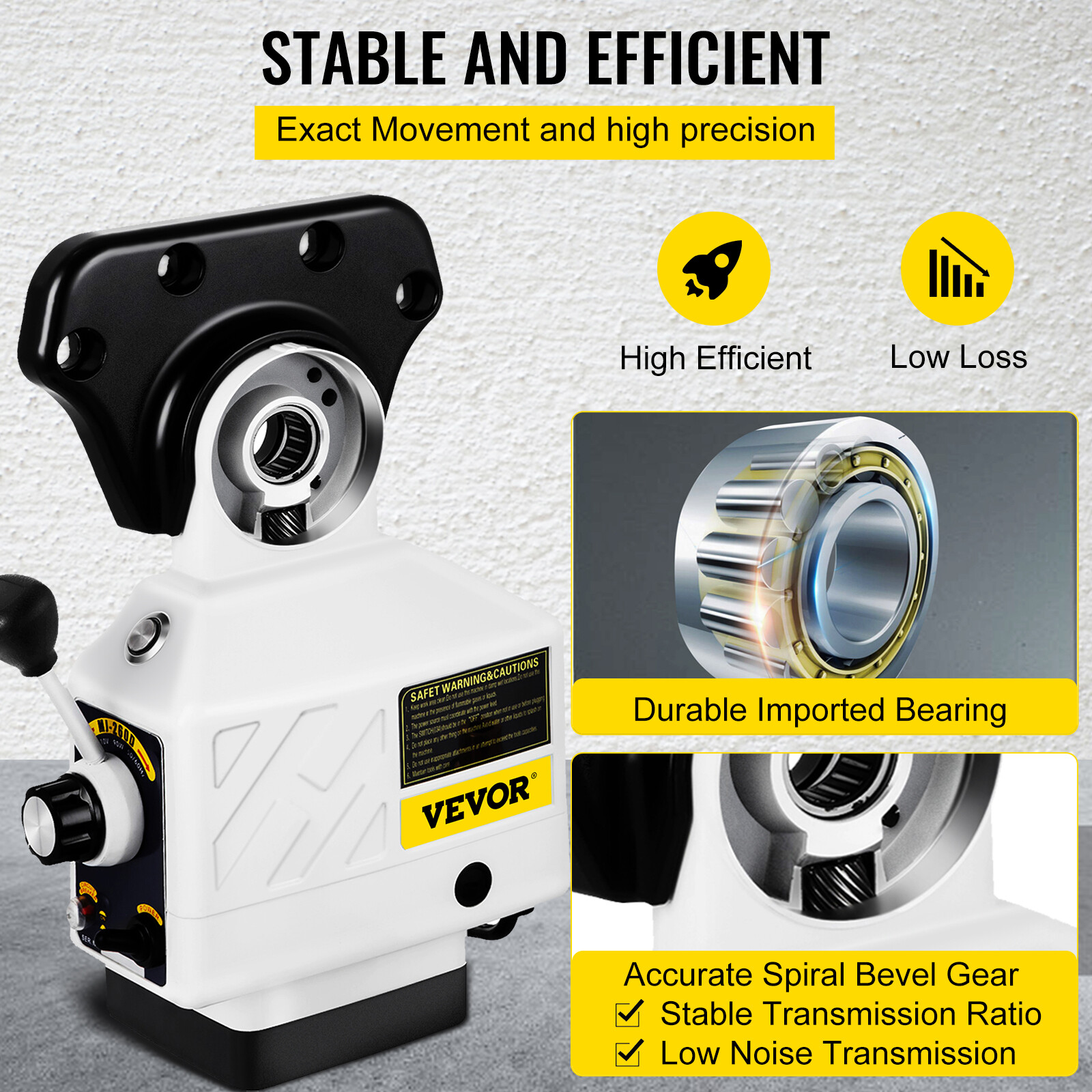 AL-310S X-AXIS Power Feed Milling Machine 450in-lb peak 0-200RAL-310S Bridgeport