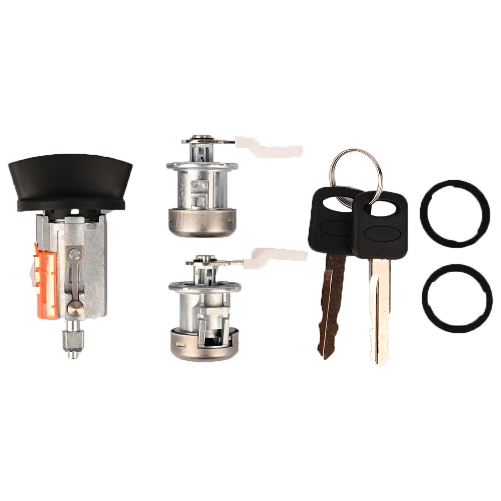 Ignition & Door Lock Cylinder For 1997-2007 Ford F150 F250 F350 F450 KEYED ALIKE