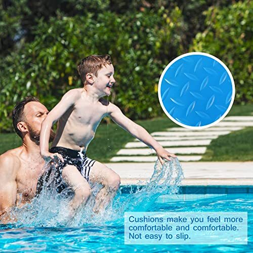 Protecitve Pool Ladder Mat For Above Ground Pools Stairs, Steps, & Ladder