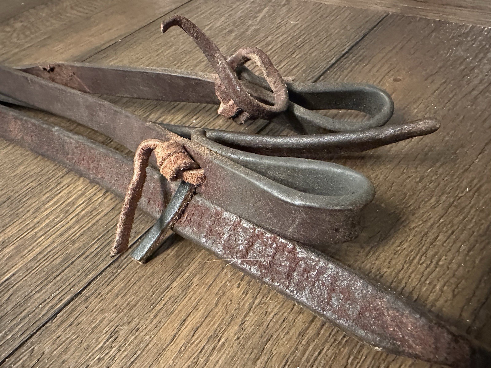 Horse Tack - 8’ Leather Western Split Reins