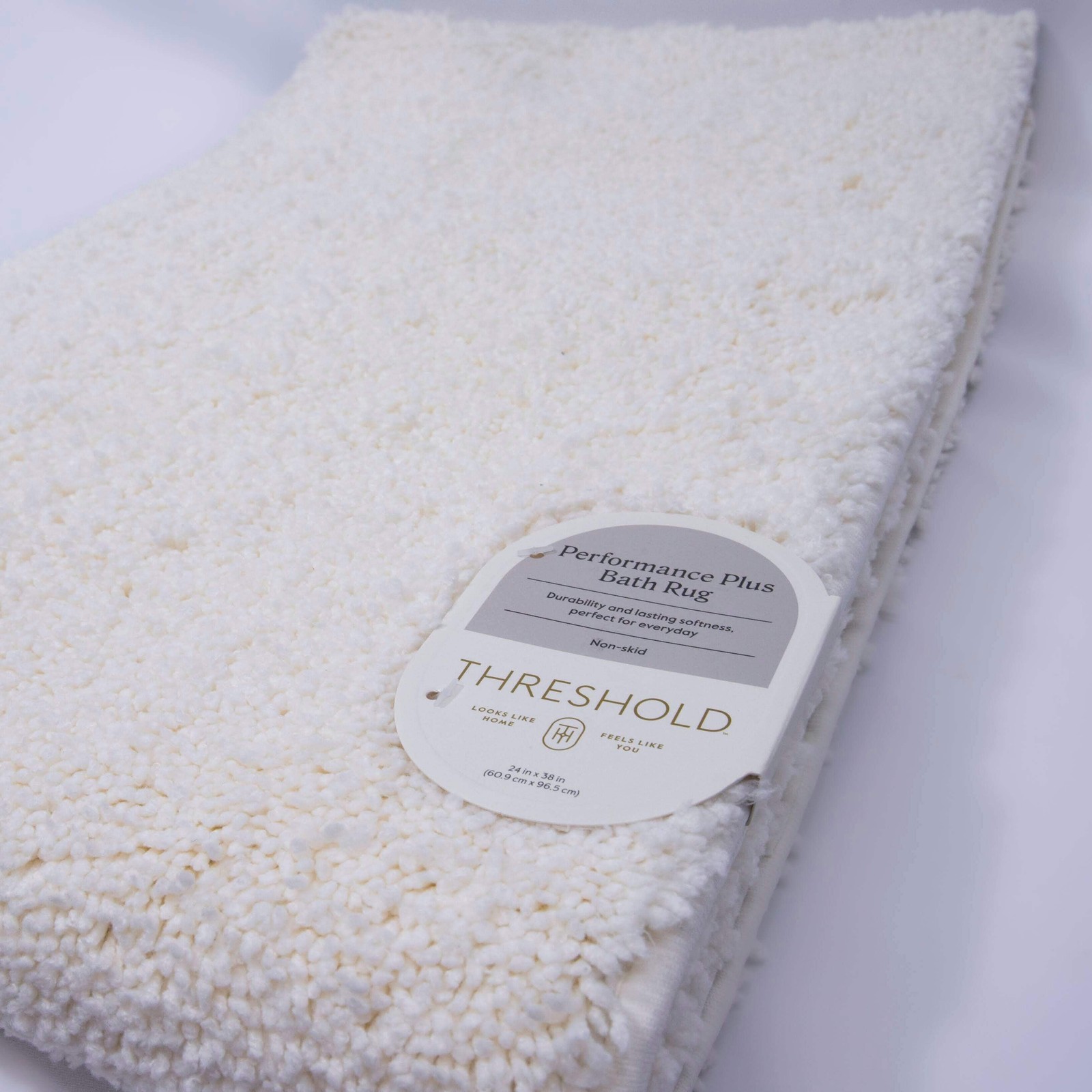 Threshold Performance Plus 24"x38" Non Skid Plush Bath Rug, Pick Your Color
