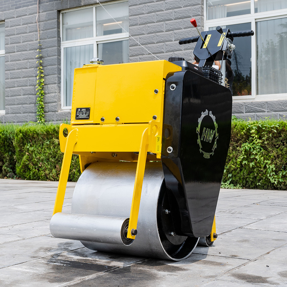 HW600 Lawn Roller, Fuel Powered Road Roller, for Garden Backyard,Park