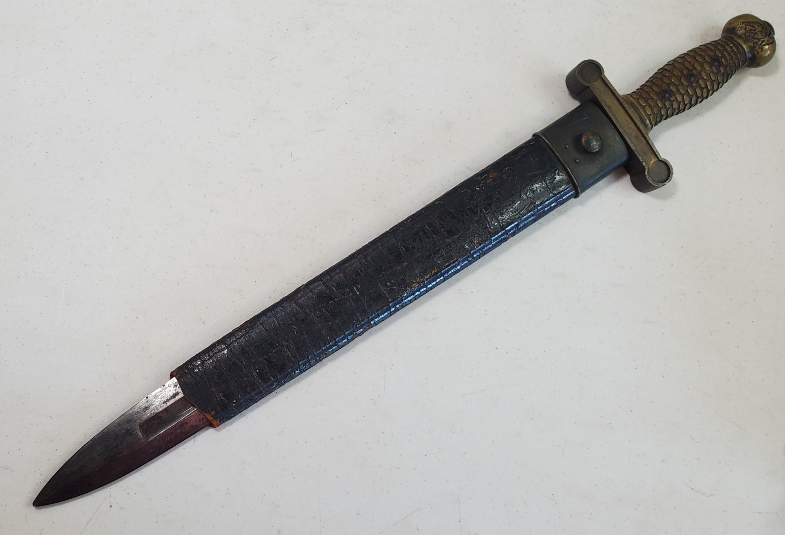 M1832 Foot Artillery Sword -- Dated 1833 -- Samuel Huse, Newburyport -- RARE