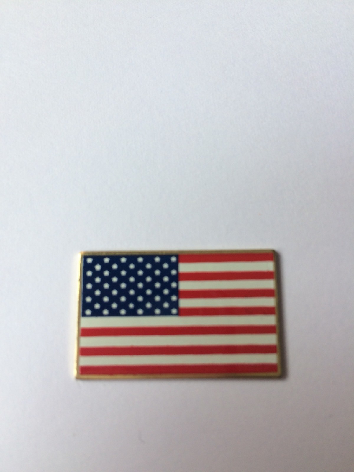 AMERICAN FLAG LAPEL PIN MADE IN USA Hat Tie Tack Badge Pinback VOTE