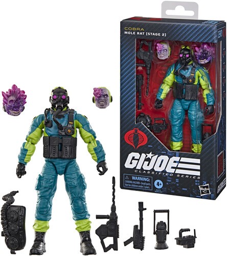 G.I. Joe - Classified Series - #190, Mole Rat (Stage 2) Action Figure [New Toy]