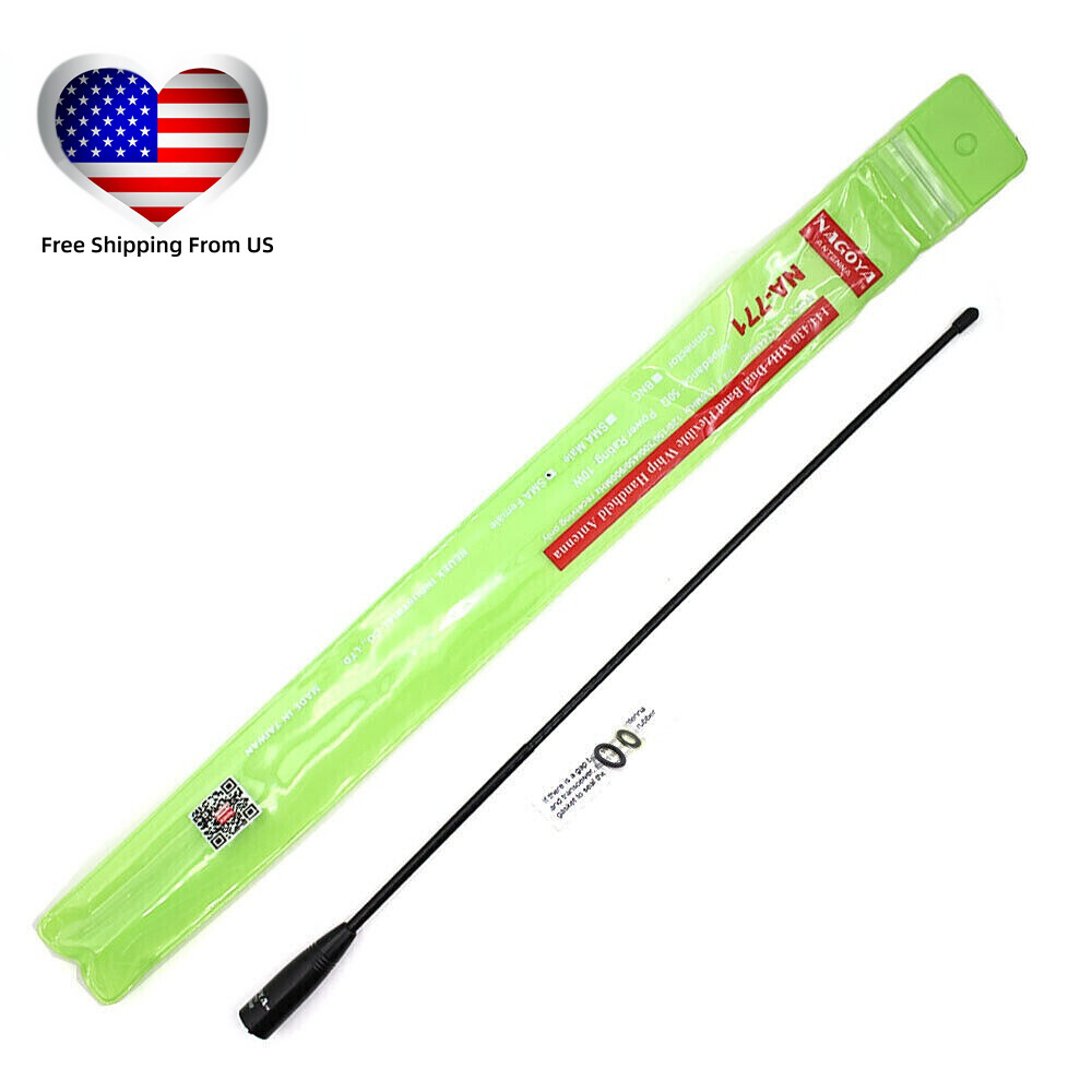 Original NAGOYA NA-771 SMA-F Dual Band Antenna For UV-16 UV-82 5R Walkie Talkie
