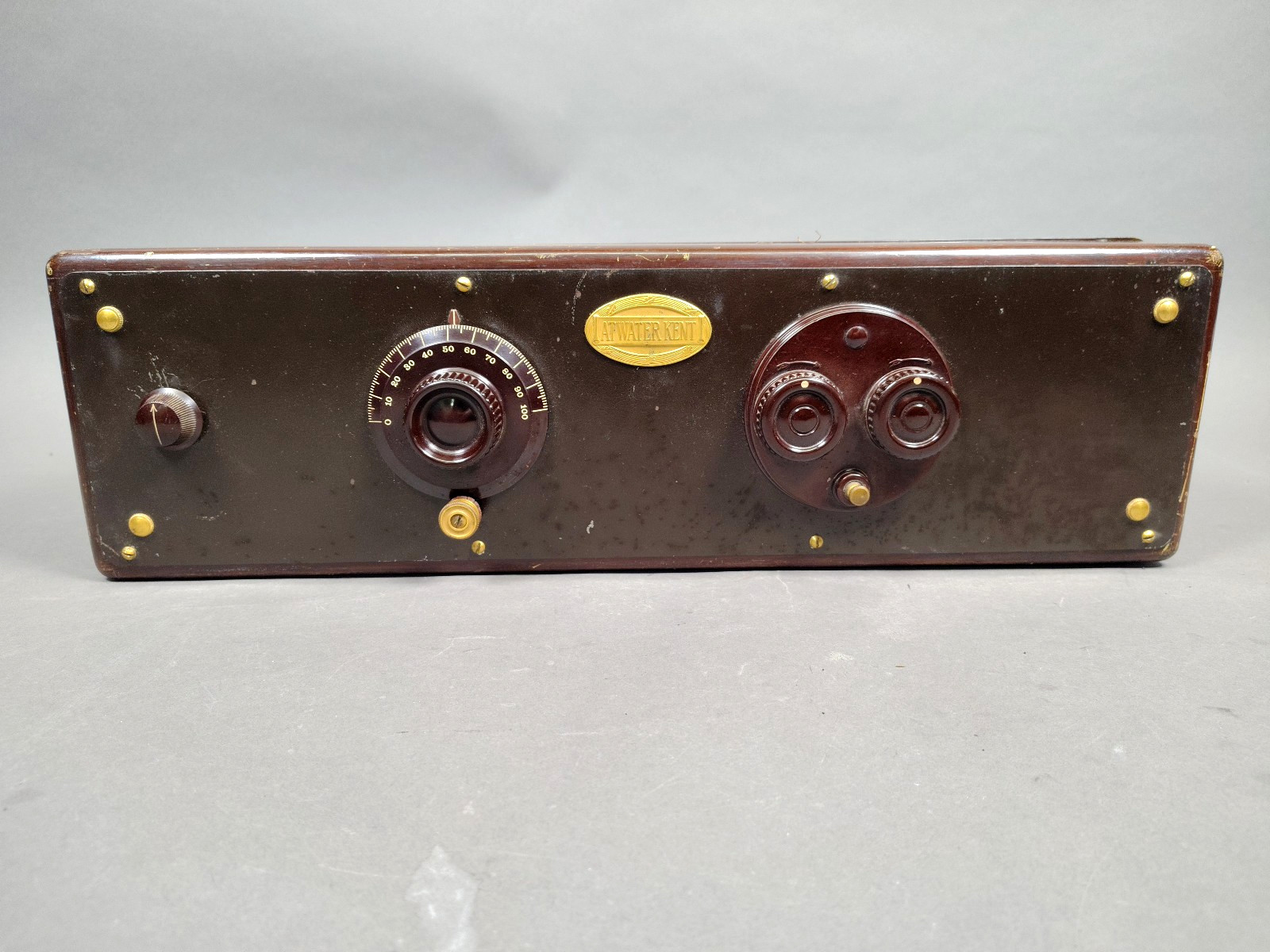 Atwater-Kent Model 33 Antique Vintage Tube & Bakelite Radio AC Receiver AS-IS