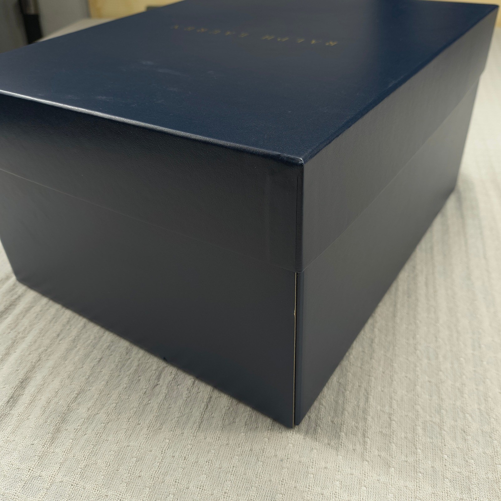 Ralph Lauren Hudson Plaid Crystal Decanter and 2 Glasses Gift Set