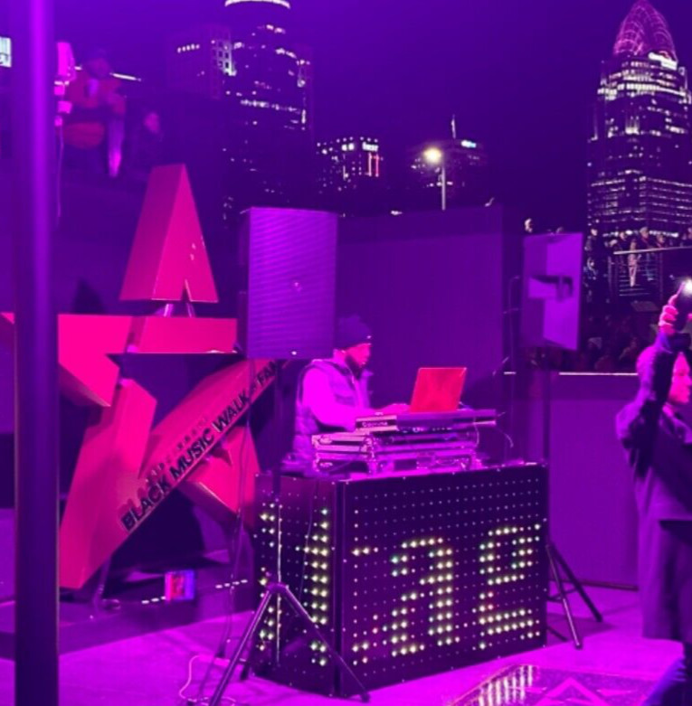 LED DJ Booth Programable. Foldable Multicolors LED.