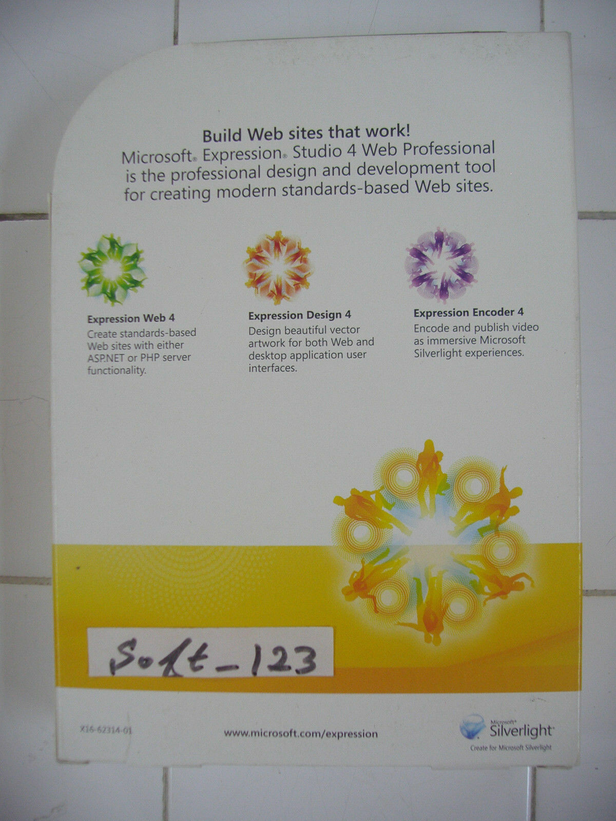 MS Microsoft Expression Studio 4 Web Professional Full English DVD =NEW BOX=