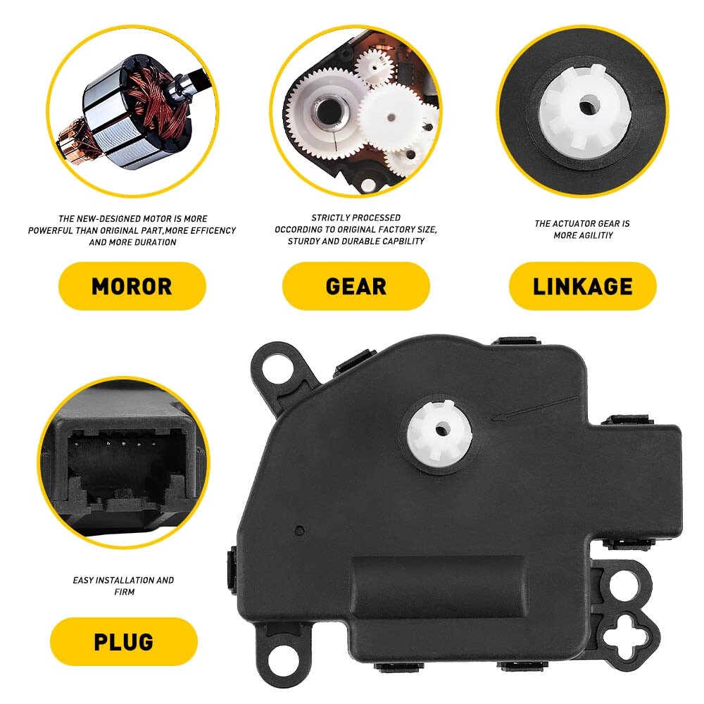 For 2010-2014 Ford F-150 Heater Blend Door Main Actuator Mode Temperature NEW