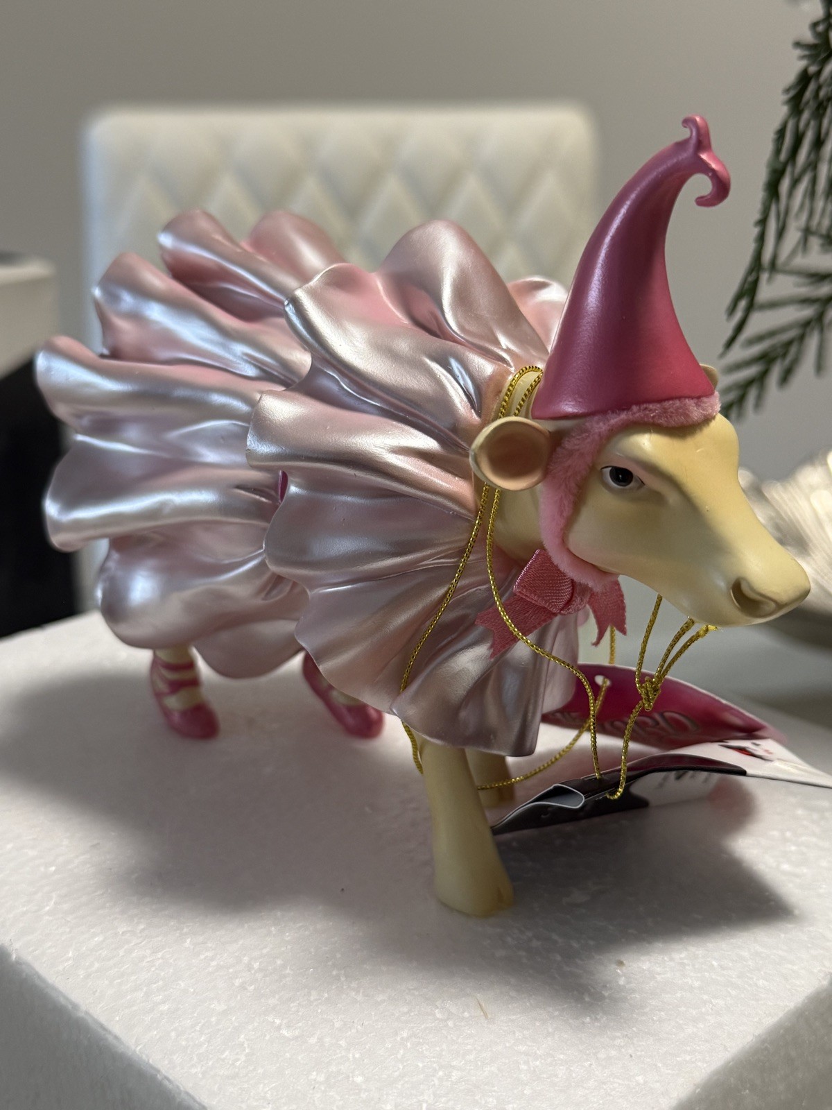 Cow Parade Ballerina Munchkin NEW IN BOX / Tag Wizard of Oz RARE cow