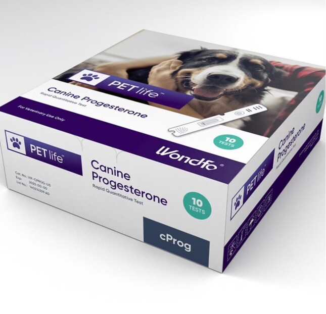 Wondfo Vet Canine Progesterone Test Kit