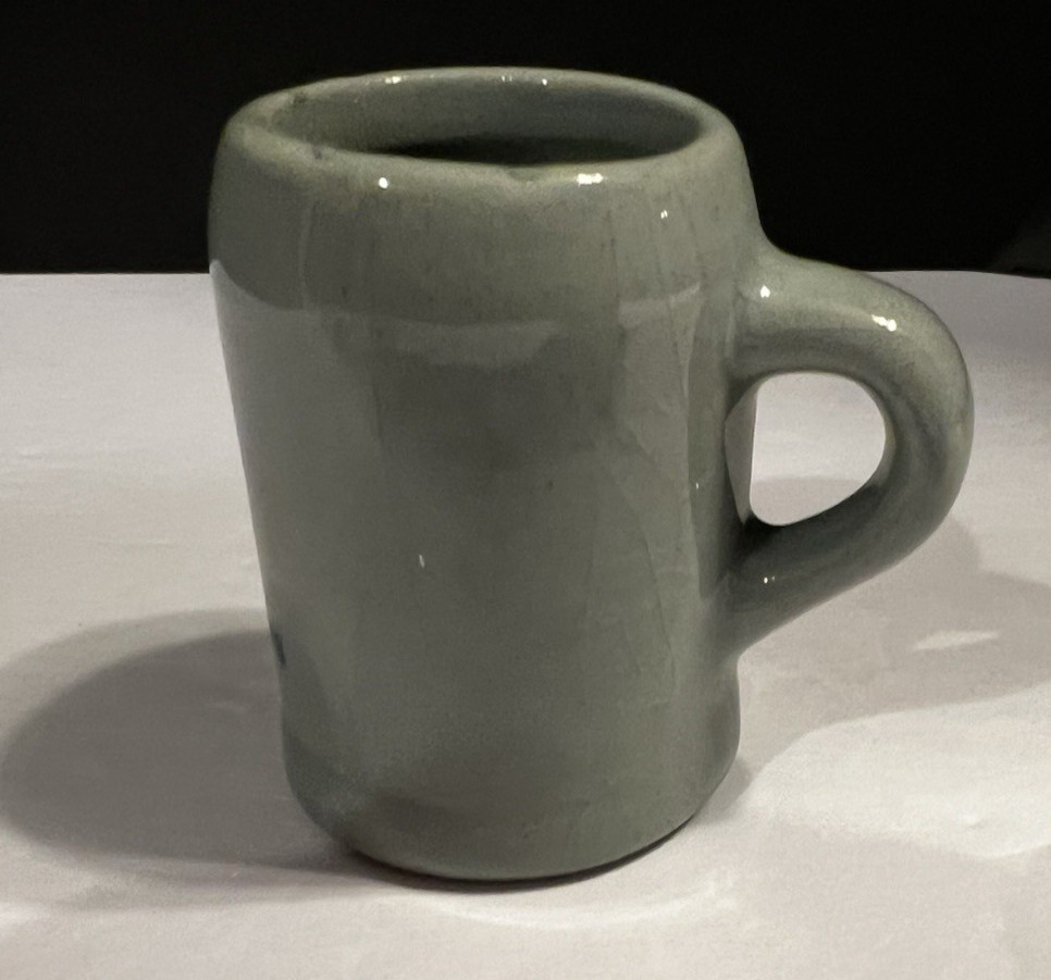 Vtg HB Hofbrauhaus Munchen Mini Ceramic Stoneware Stein Mug Shot Glass 2.25"