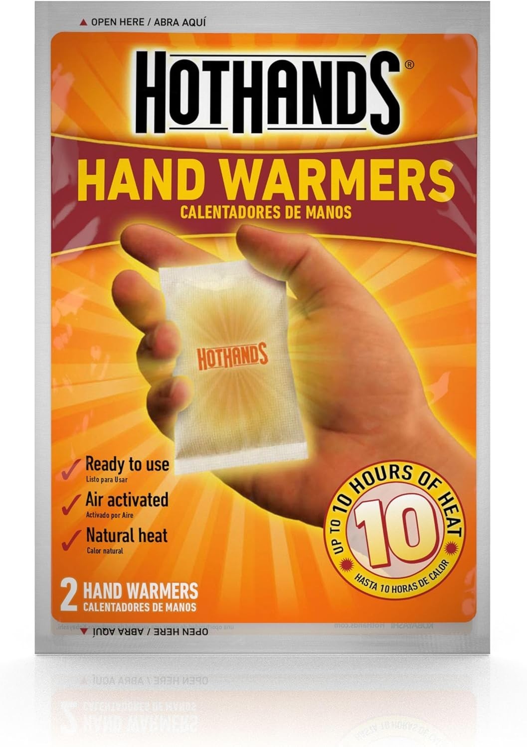 HotHands Hand Warmers Value Pack 10 Count Long Lasting Heat