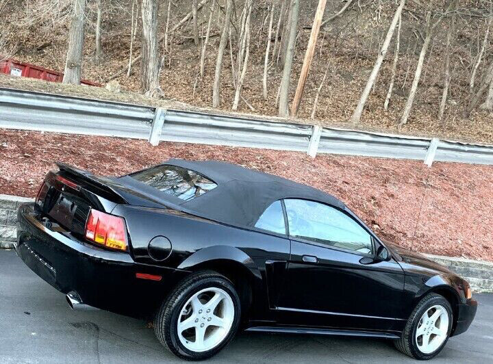 For Ford mustang Convertible FM3229SS 1994-04 Soft top W/window Black Sailcloth