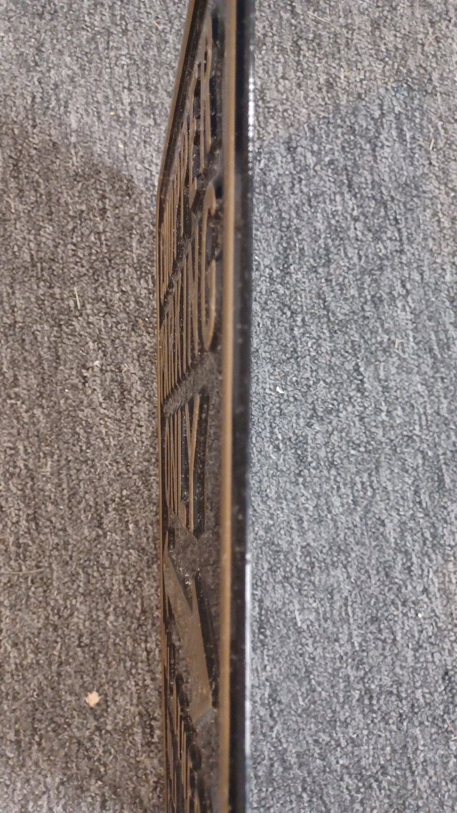 chopper parking only sign embossed large heavy old motorcycle 18x12 Black Gold