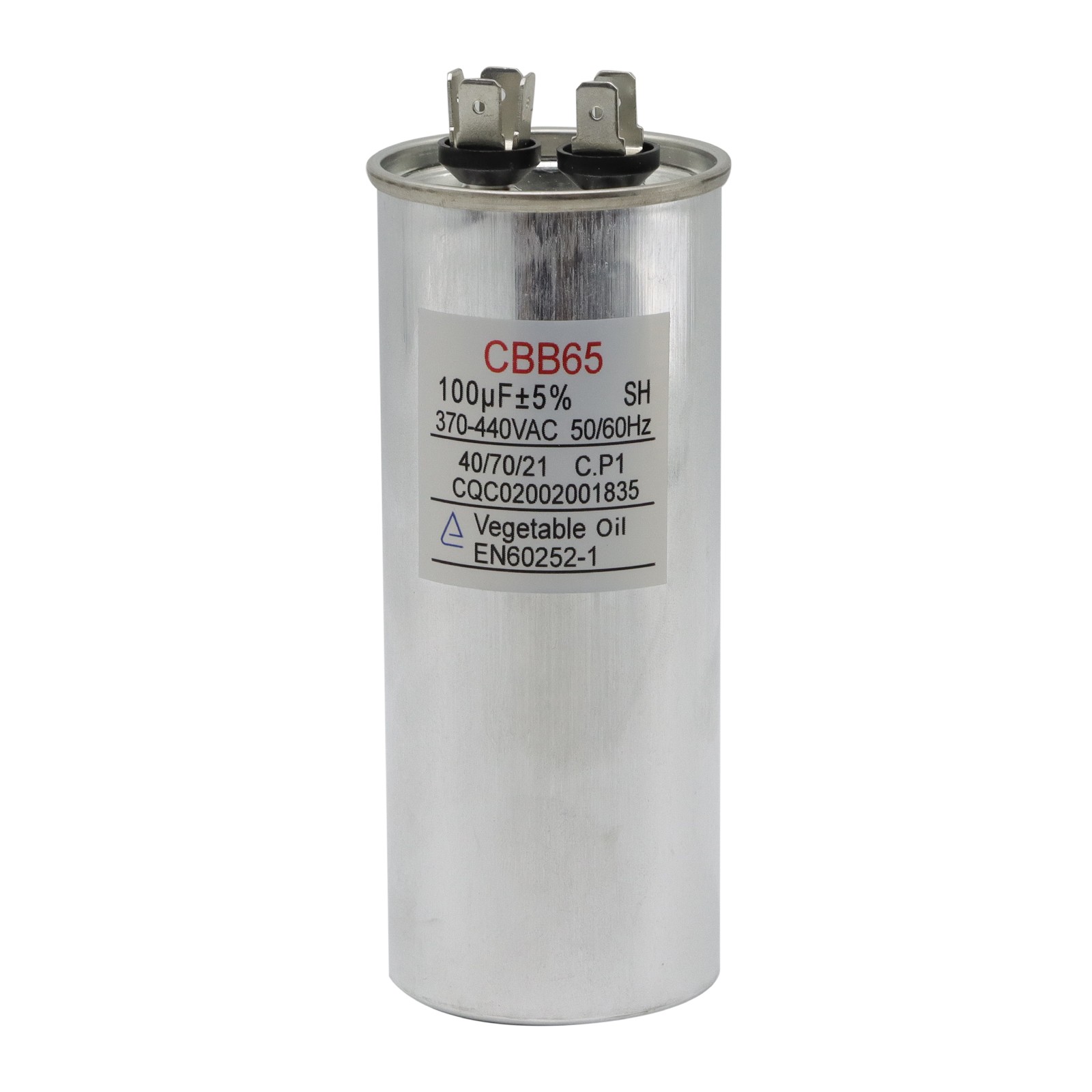 100uF 100MFD 370 V 440 V VAC High Quality Motor Run Capacitor CBB65
