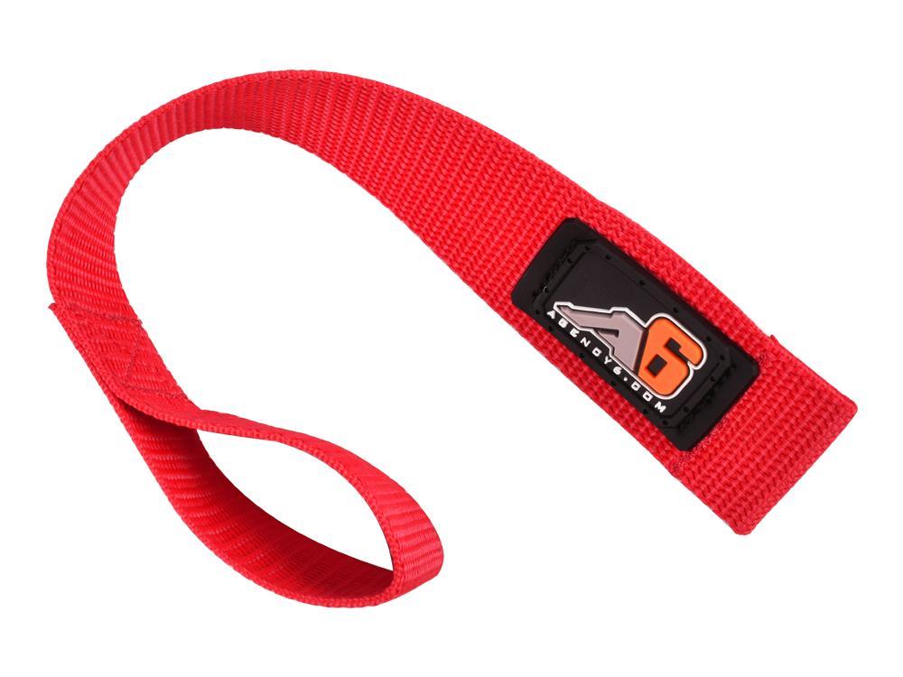 Agency 6 Heavy Duty Hook / Winch Pull Strap - 1.5" Wide 7 colors to choose from!