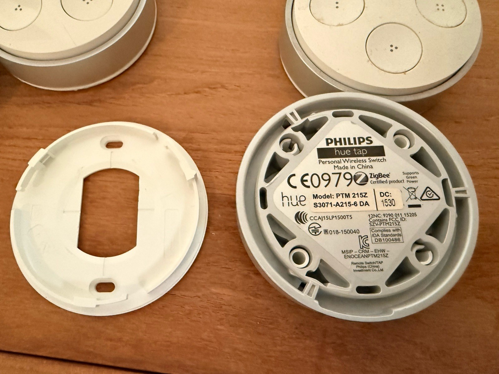 Phillips Hue Tap Switch Model PTM- 215Z ZigBee