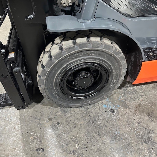 2021 Toyota 8FDU25 5000lb Used Diesel Forklift Triple Mast Sideshift 6243 Hours