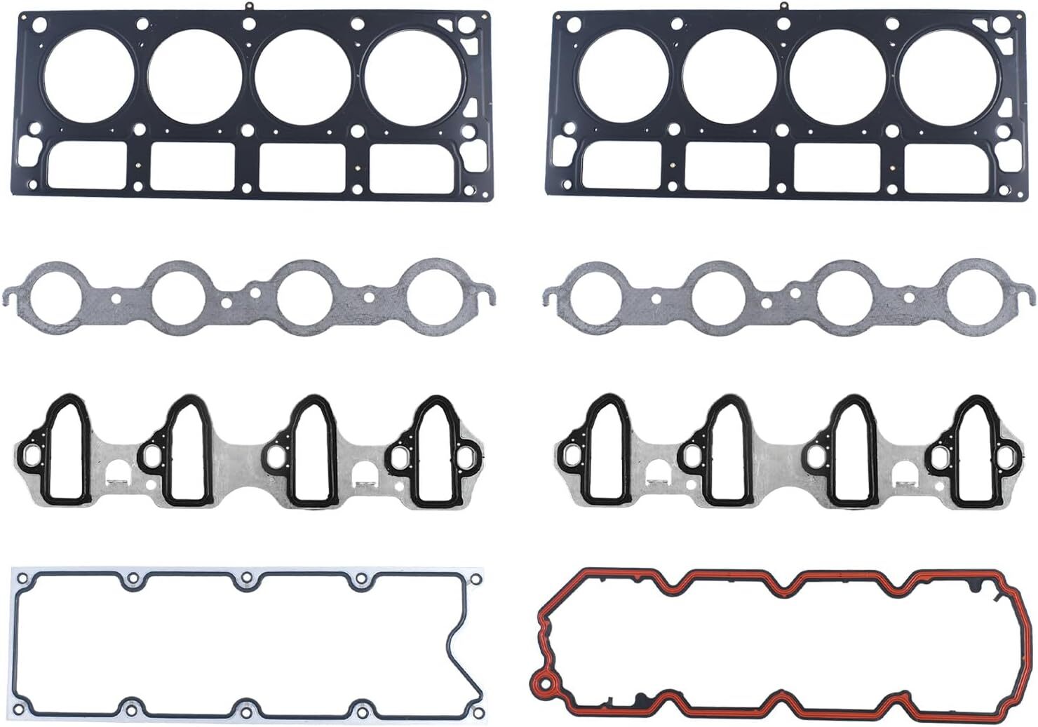For GM 5.3 AFM Lifter Replacement Kit Head Gasket Set, Head Bolts Lifters Guides