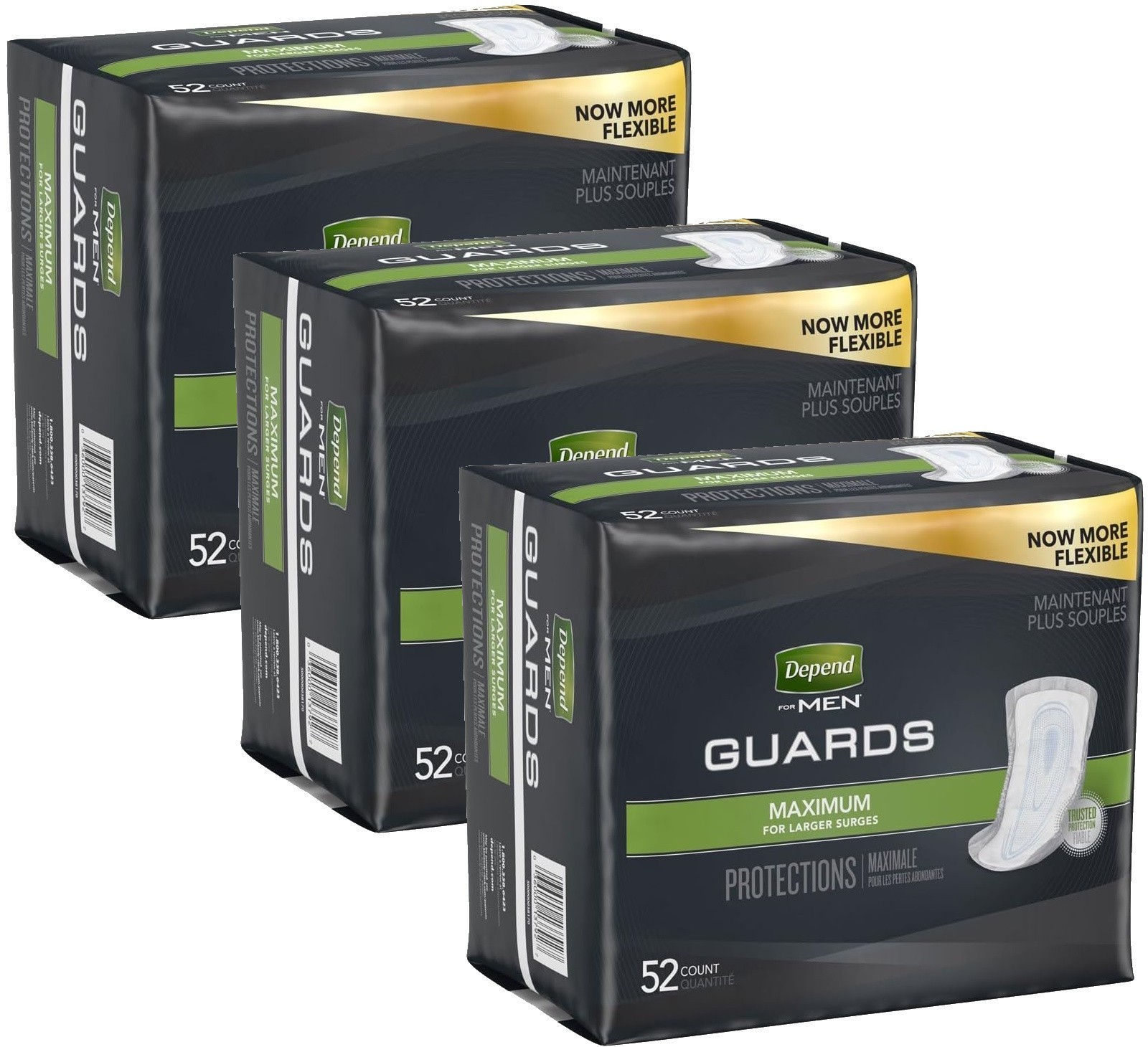 Depend Incontinence Guards For Men, Maximum Protection, 156 CT 🎈FREE SHIPPING🎈