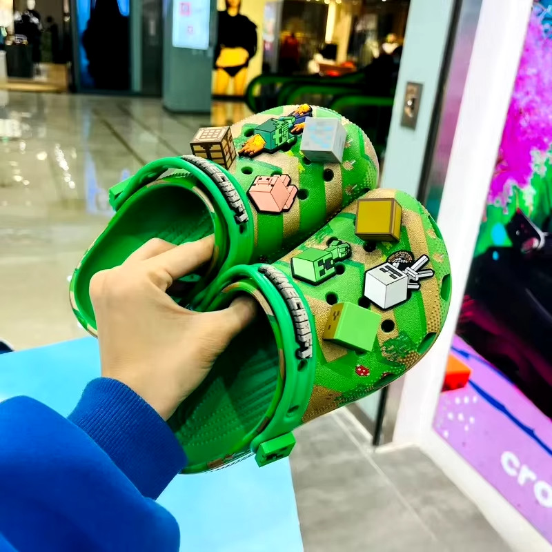 ✅Minecraft Kids' Crocs: Meets Adventure!- LIMITED EDITION