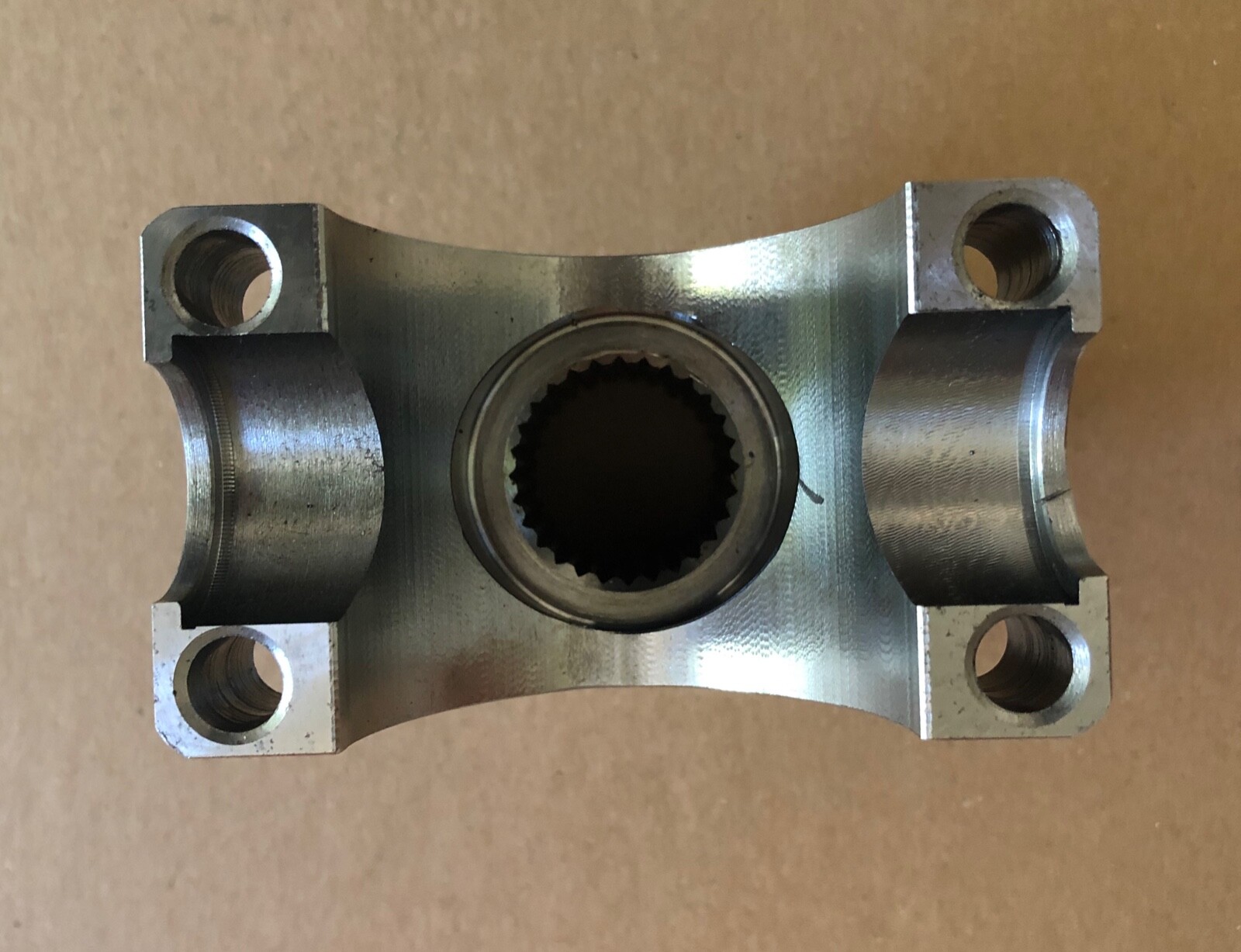 Ford 9" Inch Dayton 1350 Billet Steel Yoke 28 Spline with Seal and Straps