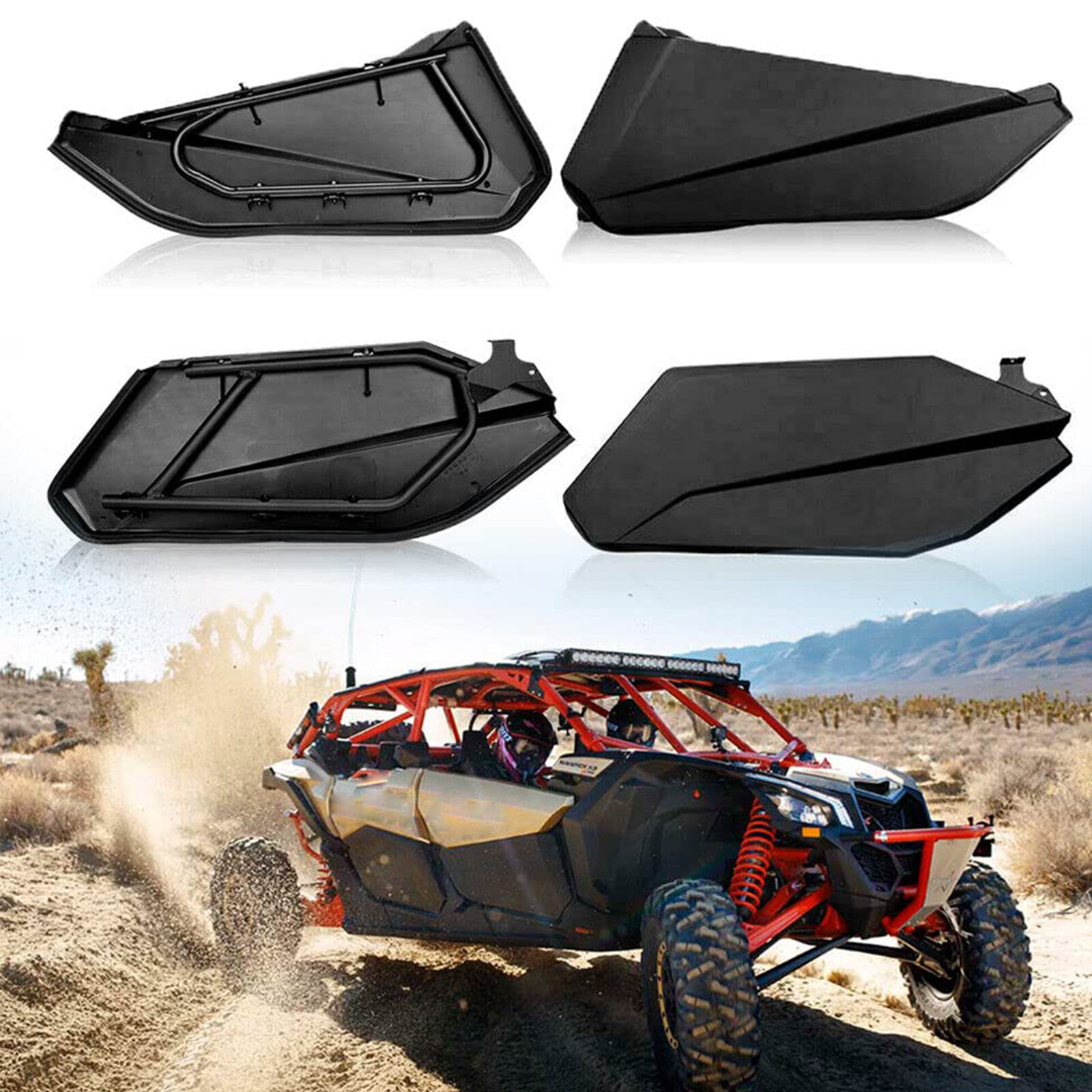 KEMIMOTO Lower Door Panels For Can Am Maverick X3 Max RS DS 2017-2026 715003751