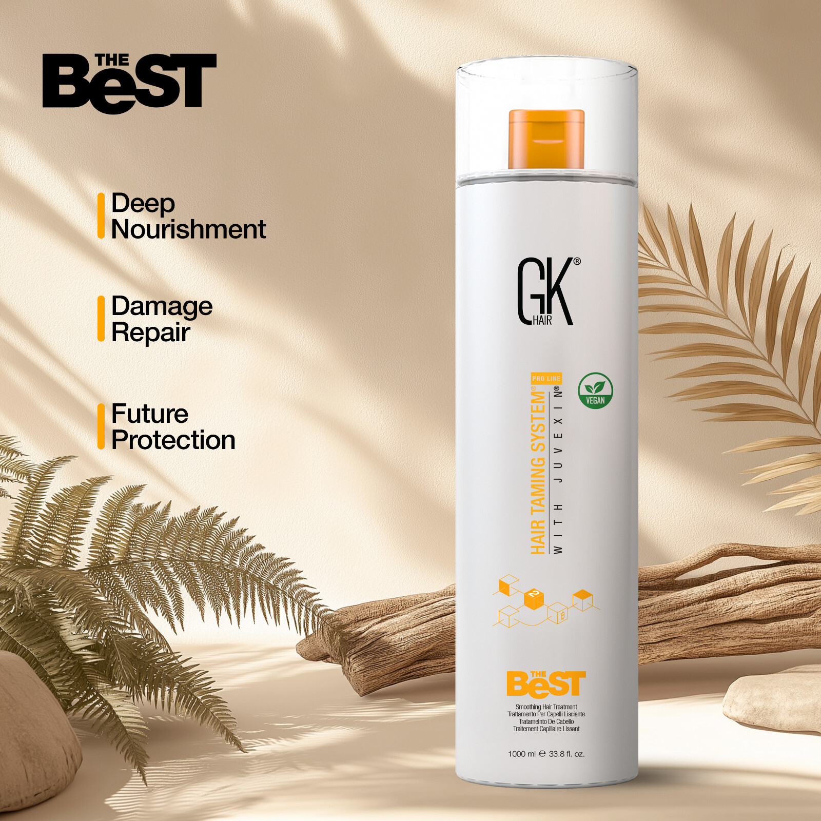 GK Hair The Best Keratin Treatment | Formaldehyde-Free | Smooth & Straight Hair
