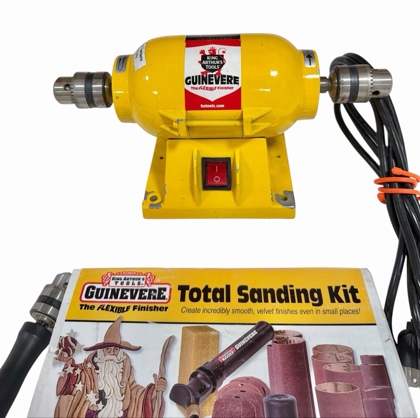 King Arthurs Tools Guinevere Sanding & Polishing Motor Sanding Kit
