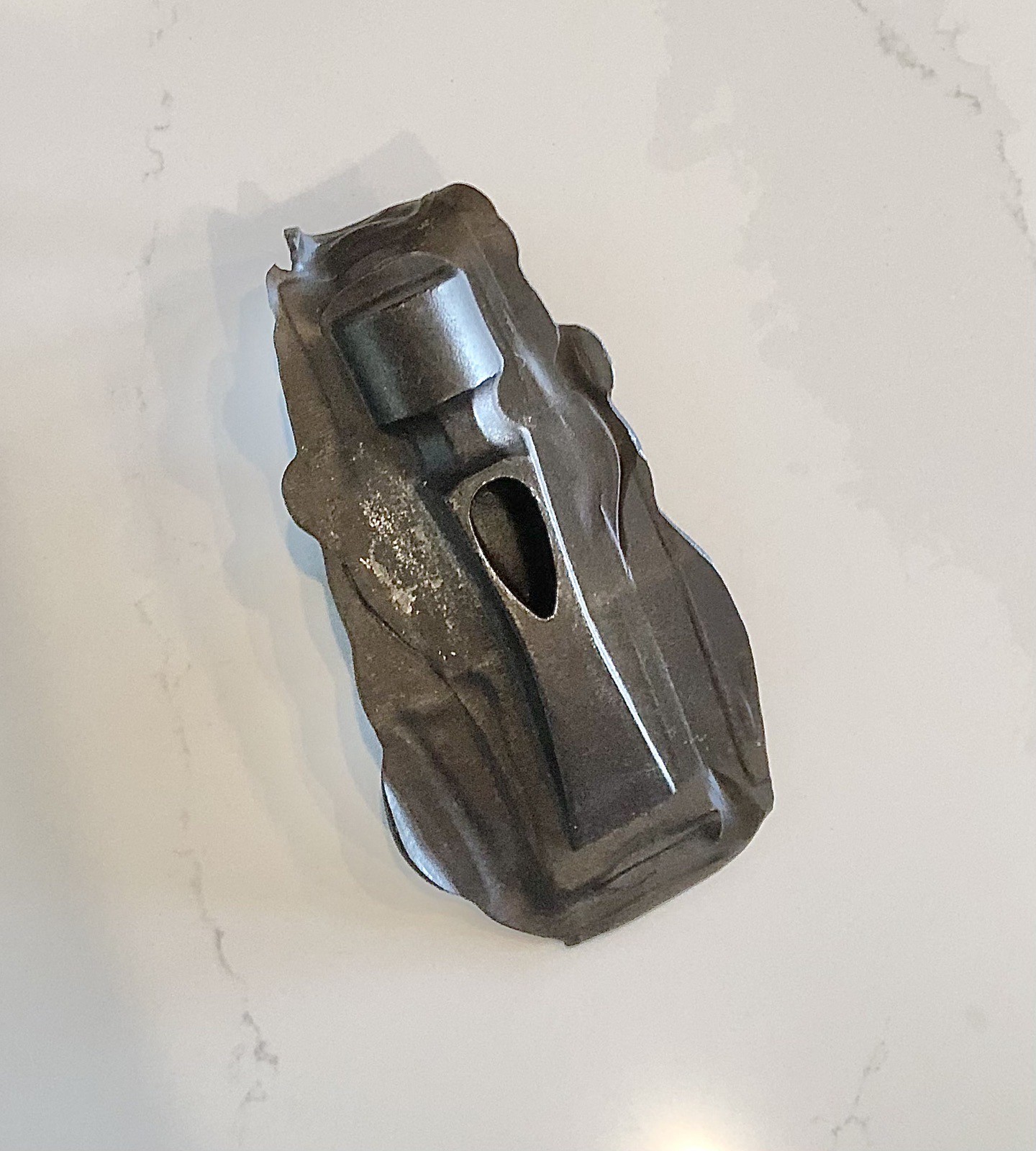 1920s Metal Hammer Forging, Antique Tool Claw Hammer Head, Forged Mold RARE